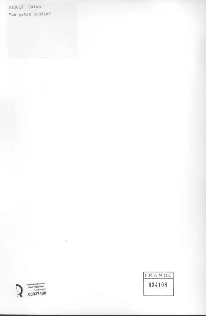 Anonimo, Anonimo , retro