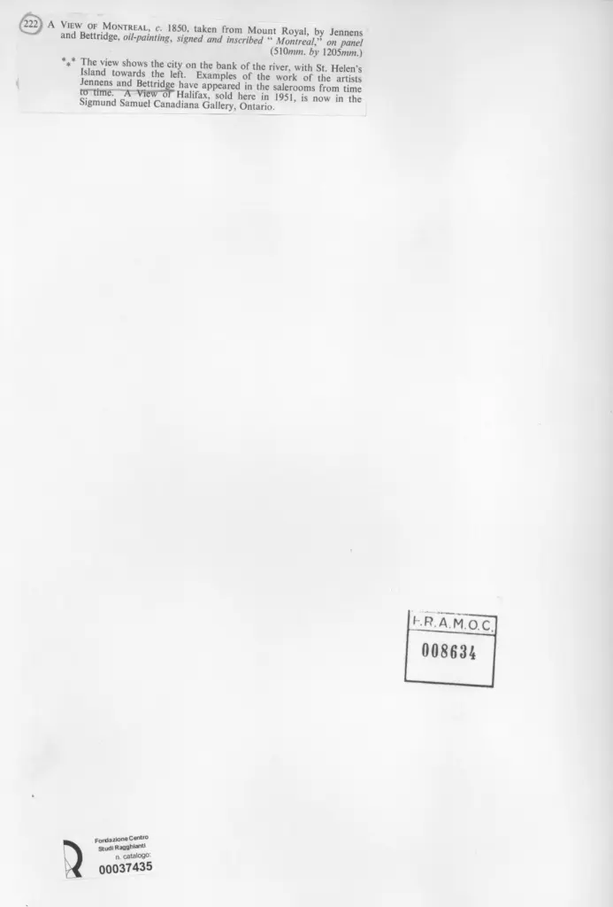 Anonimo , Jennens & Bettridge - sec. XIX - A view of Montreal , retro