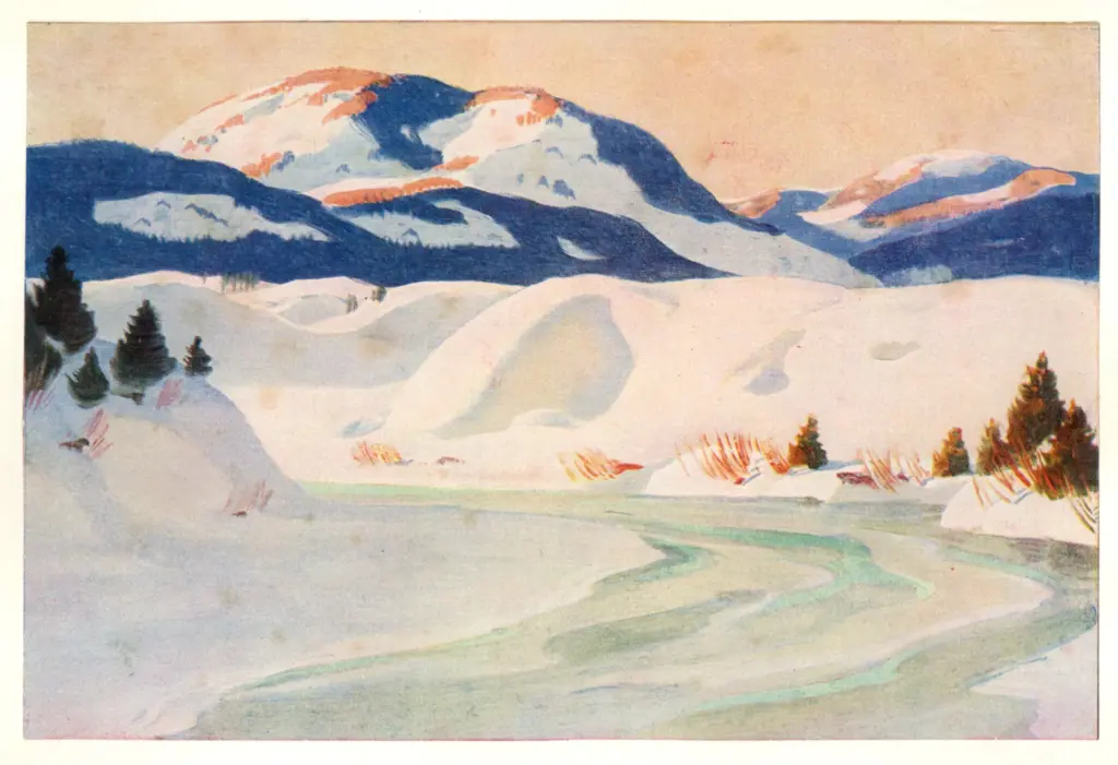 Anonimo , Gagnon, Clarence - sec. XX - L'Hiver , fronte