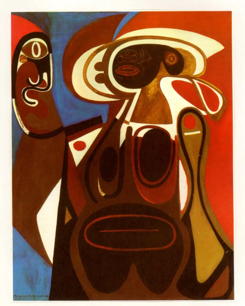 Anonimo , Peterson, Margaret - sec. XX - Vision of Tzouhalem , fronte