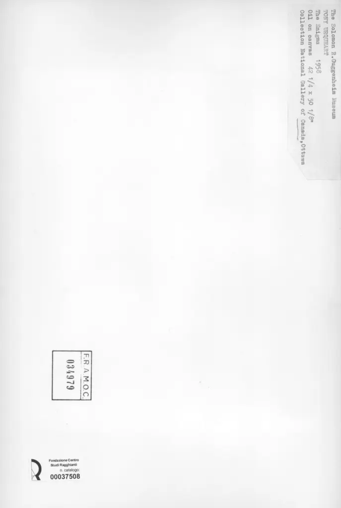 Anonimo , Urquhart, Tony - sec. XX - The Enigma , retro