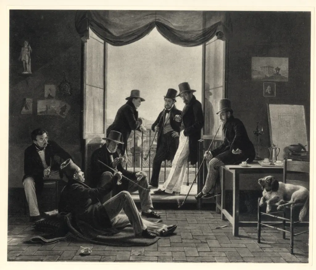 Anonimo , Hansen, Carl Christian Constantin , fronte