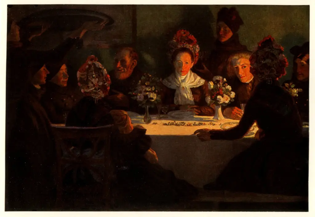 Wilckens, August , Hochzeit auf fan&ouml; -