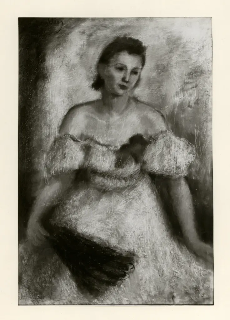 Fotografia Ferruzzi , Alexy, Janko - sec. XX - Donna in bianco , fronte