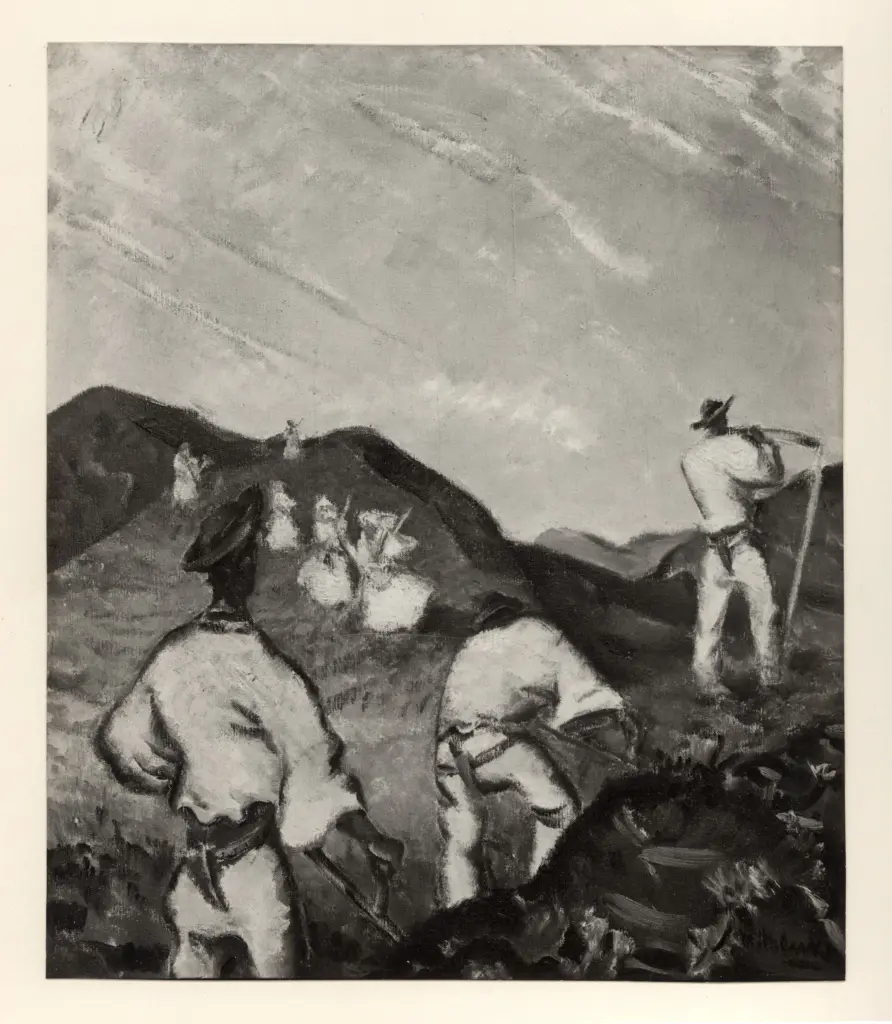 Fotografia Ferruzzi , Benka, Martin - sec. XX - Raccolto del fieno , fronte