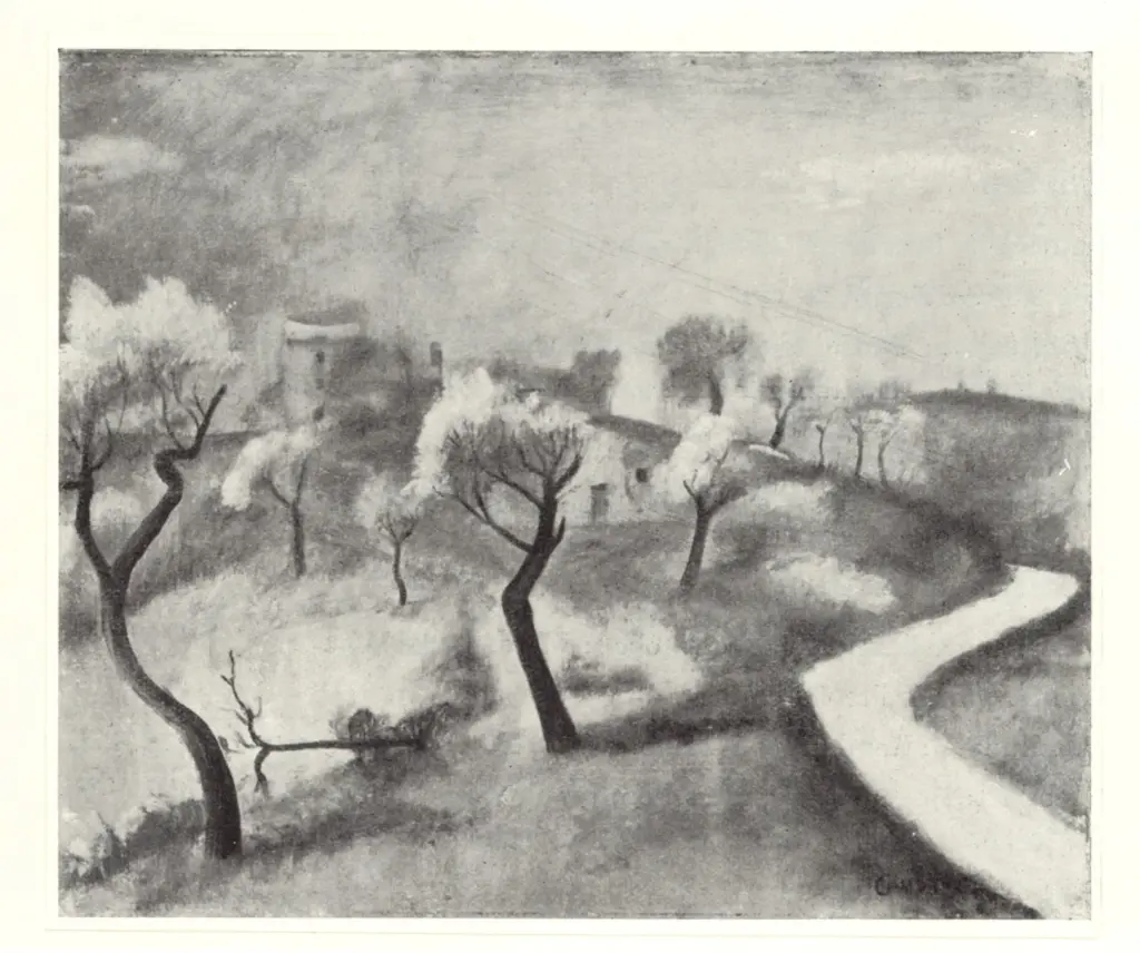 Coubine, Othon , Paesaggio