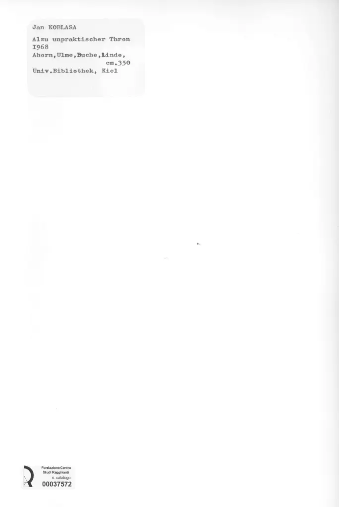 Anonimo , Koblasa, Jan - sec. XX , retro