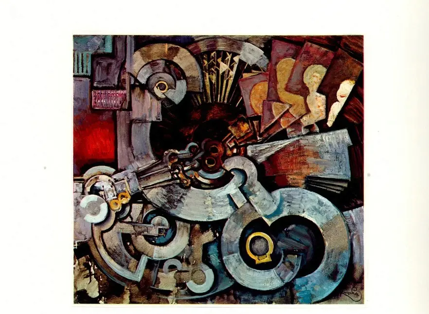 Kupka, Frank , L'acciaio lavora