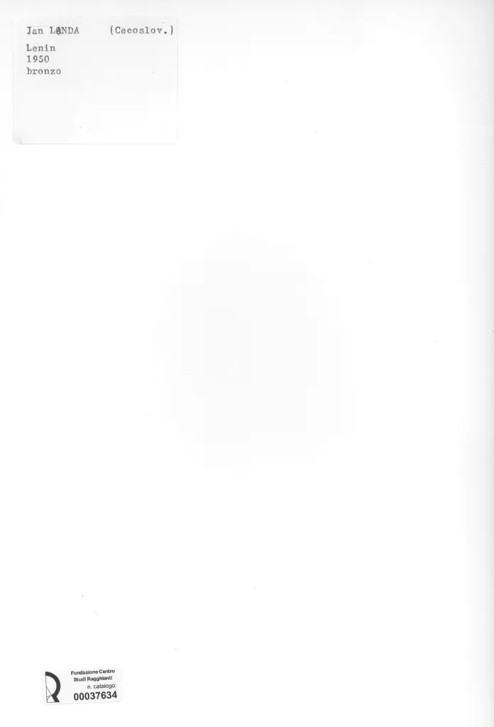 Anonimo , Landa, Jan - sec. XX - Lenin , retro