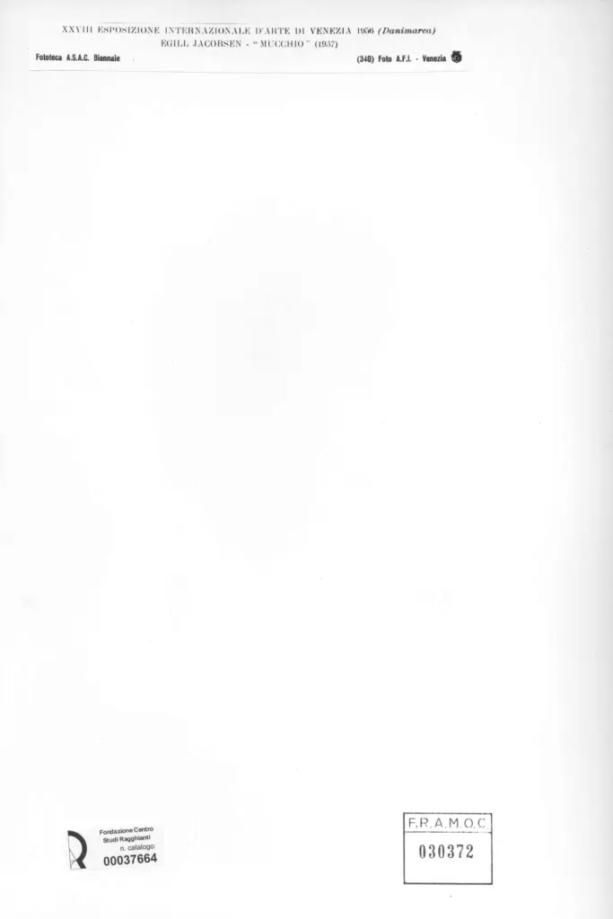 A.F.I. Agenzia Fotografica Industriale , Jacobsen, Egill - sec. XX - Mucchio , retro