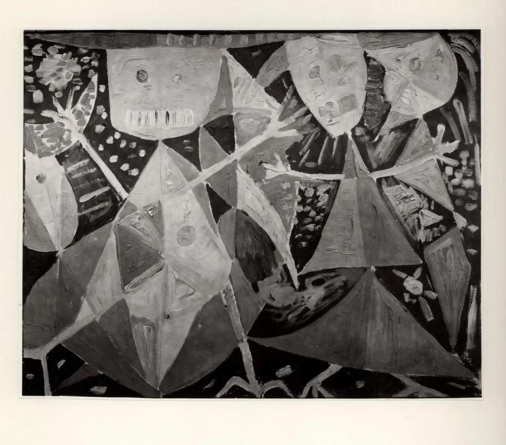 A.F.I. Agenzia Fotografica Industriale , Jacobsen, Egill - sec. XX - Danza magica in bruno , fronte