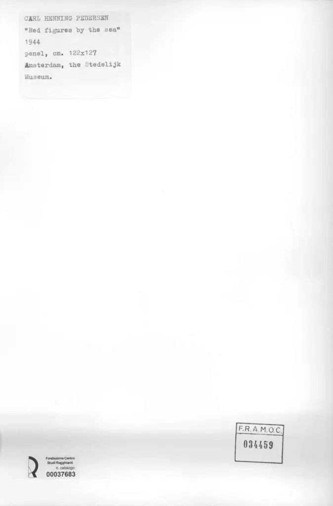 Anonimo , Pedersen, Carl Henning sec. XX , retro