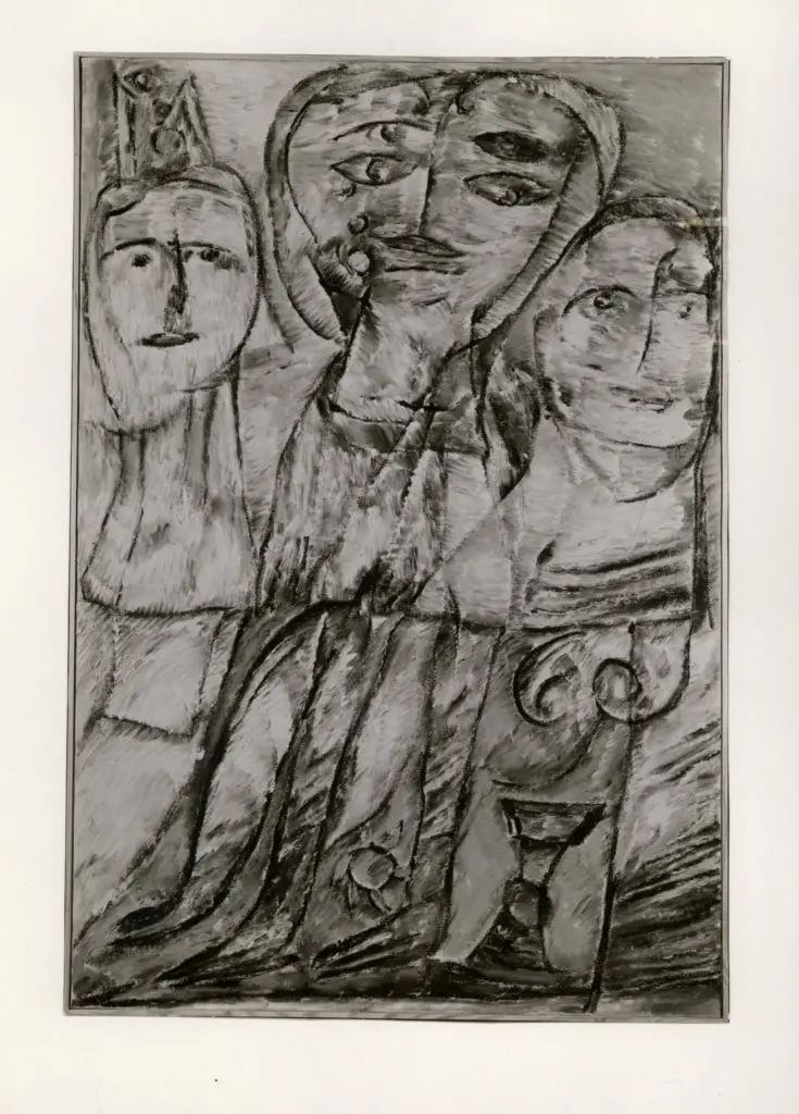 Anonimo , Pedersen, Carl Henning - sec. XX , fronte