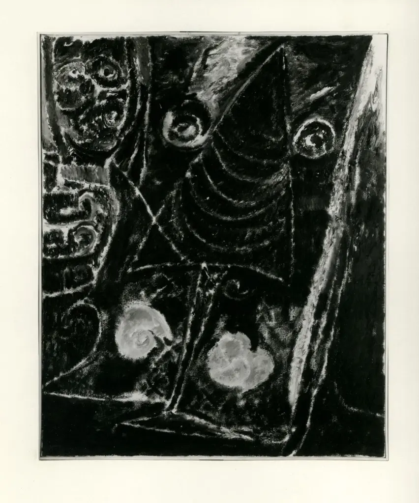 Pedersen, Carl Henning , The forest at night -