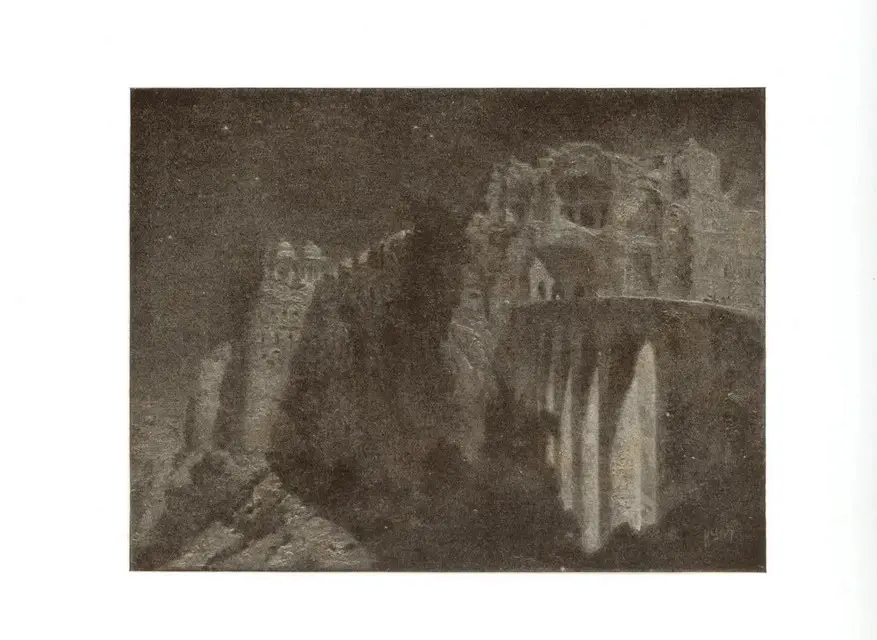 Anonimo , Pedersen, Hugo V. - sec. XX - Moonlight, India , fronte