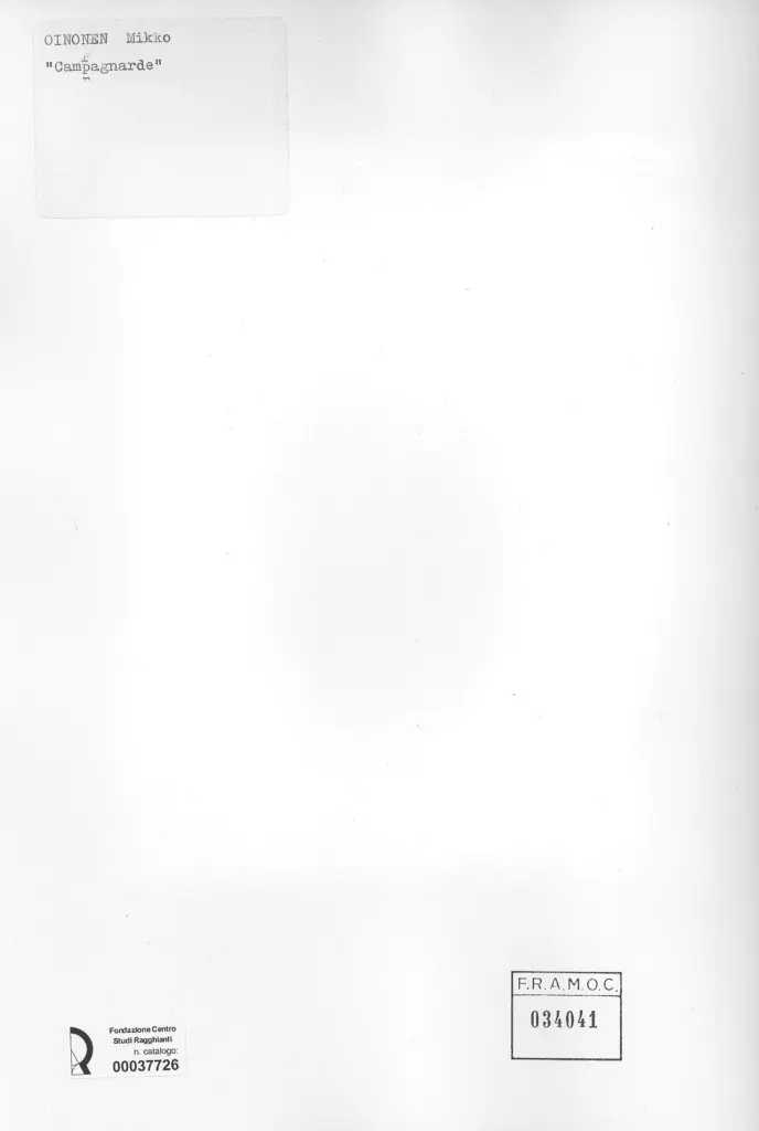 Anonimo, Anonimo , retro