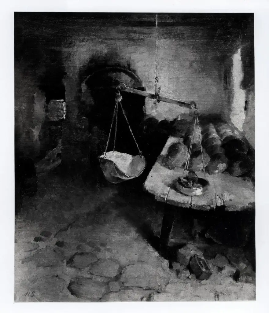 Schjerfbeck, Helene , Fornaio di St. Ives