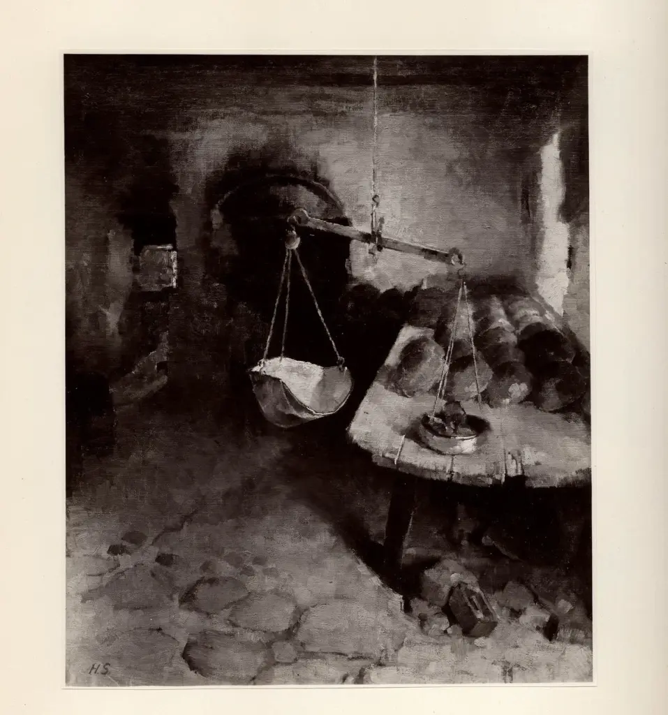 Schjerfbeck, Helene , Fornaio di St. Ives