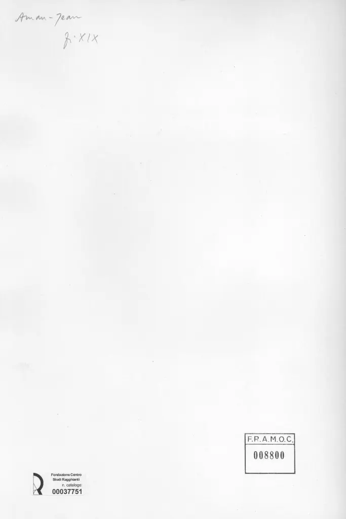 Anonimo, Anonimo , retro