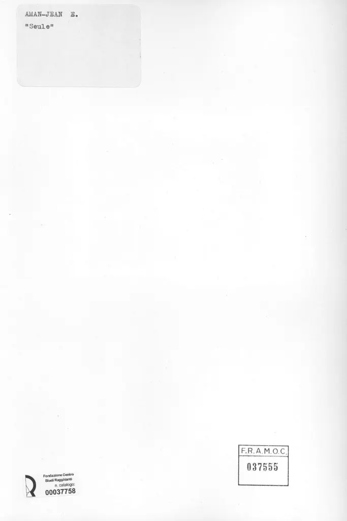 Anonimo, Anonimo , retro