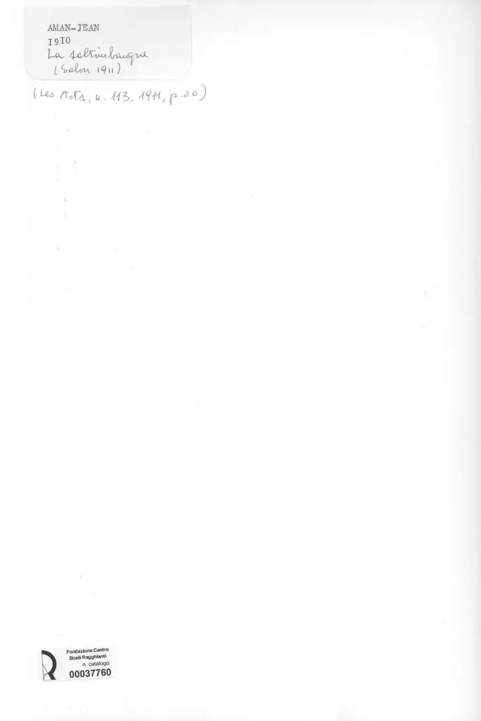 Anonimo , Aman-Jean, E. - sec. XX - La saltimbanque , retro