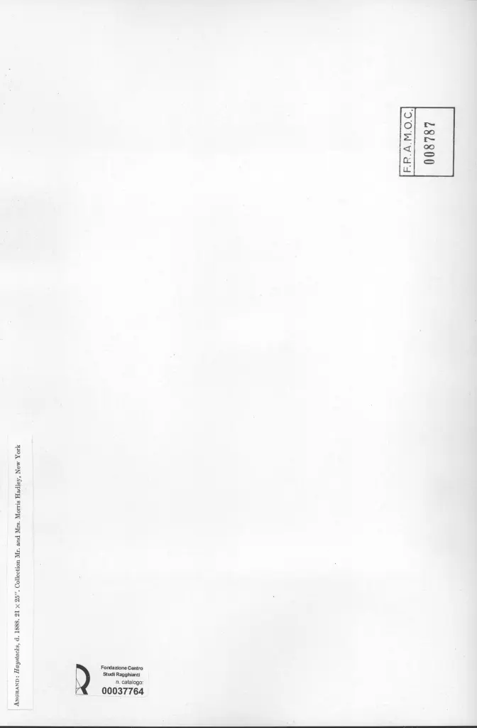 Anonimo , Angrand, Charles - sec. XIX - Haystacks , retro