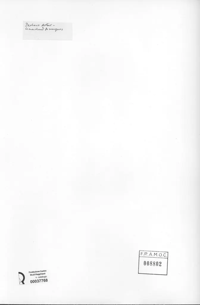 Anonimo, Anonimo , retro