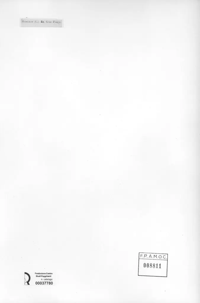 Anonimo, Anonimo , retro