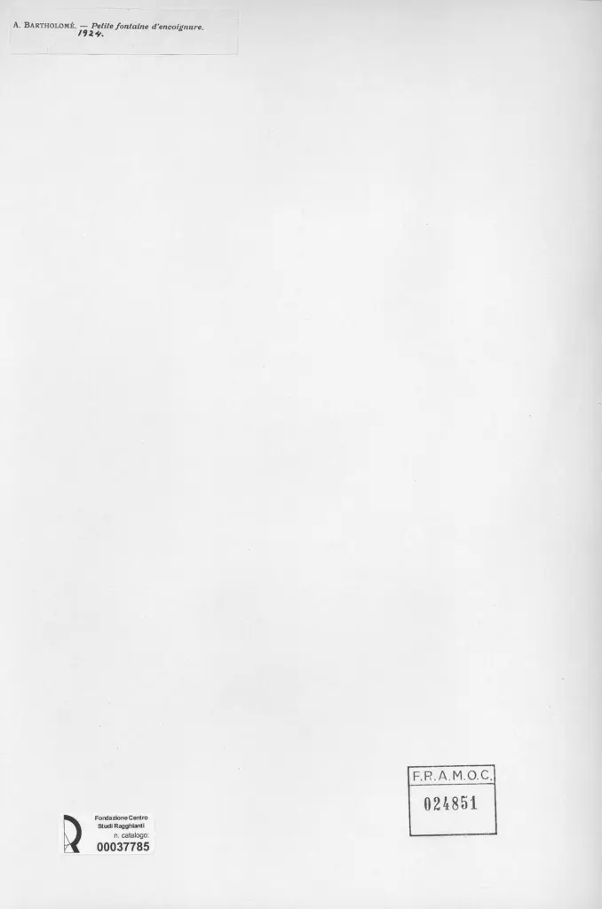 Anonimo, Anonimo , retro