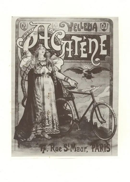 Anonimo , Baylac, Lucien - sec. XIX - Velleda Acat&egrave;ne , fronte