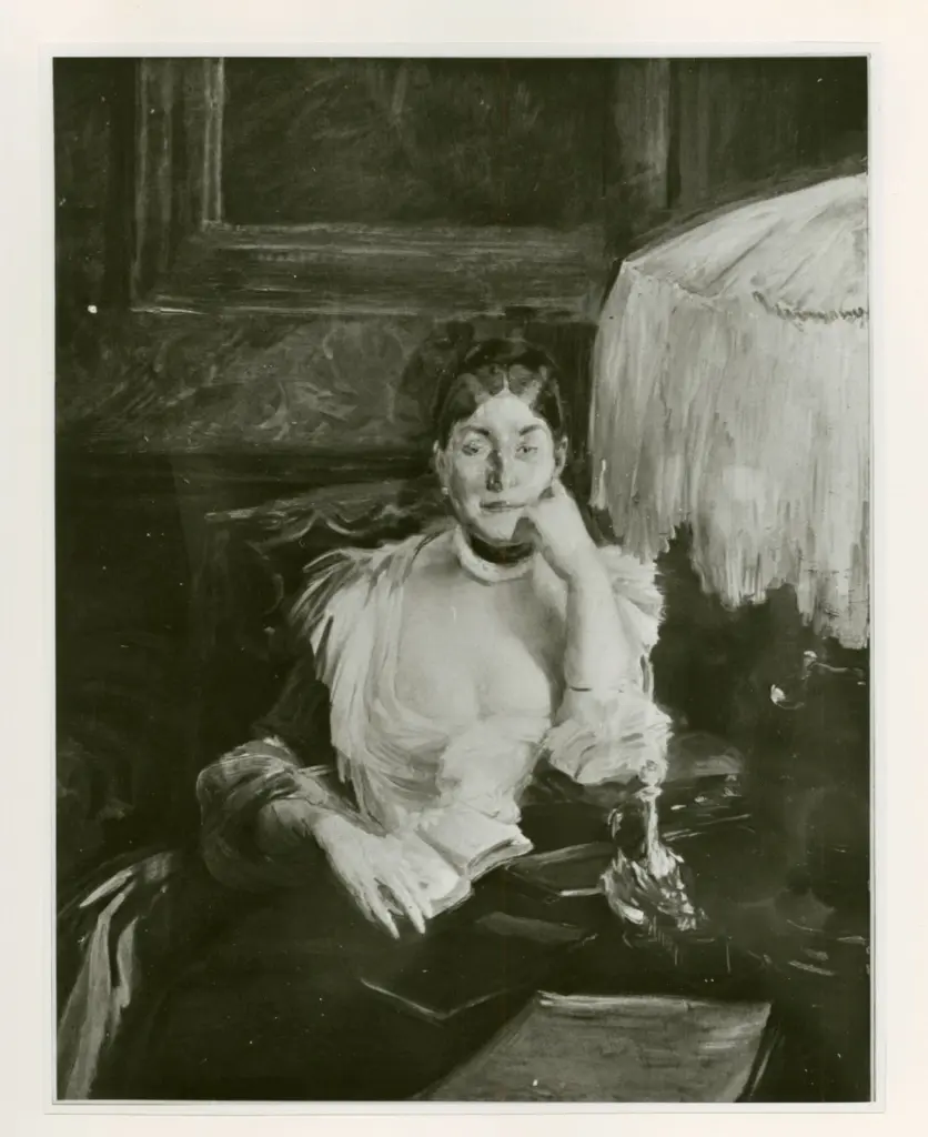 Anonimo , Besnard, Albert - sec. XIX/ XX - Portrait de S.A.I. la Princesse Mathilde , fronte