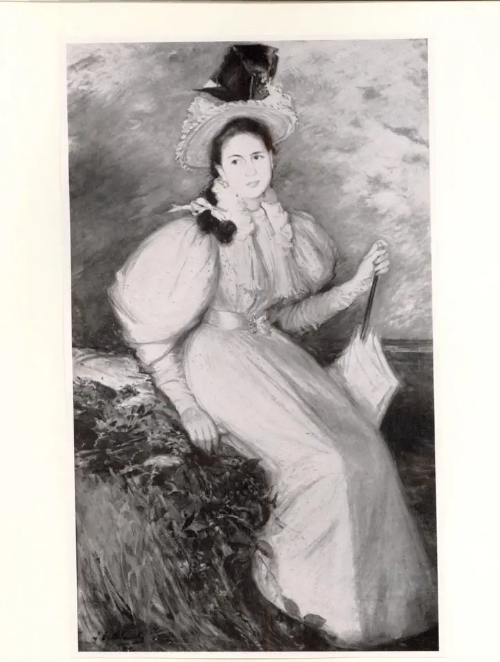 Blanche, Jacques-Emile , Portrait d'une jeune femme -