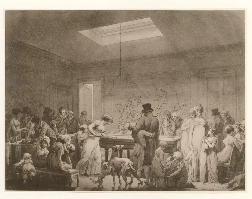 Boilly, Louis-Leopold , La partie de billard