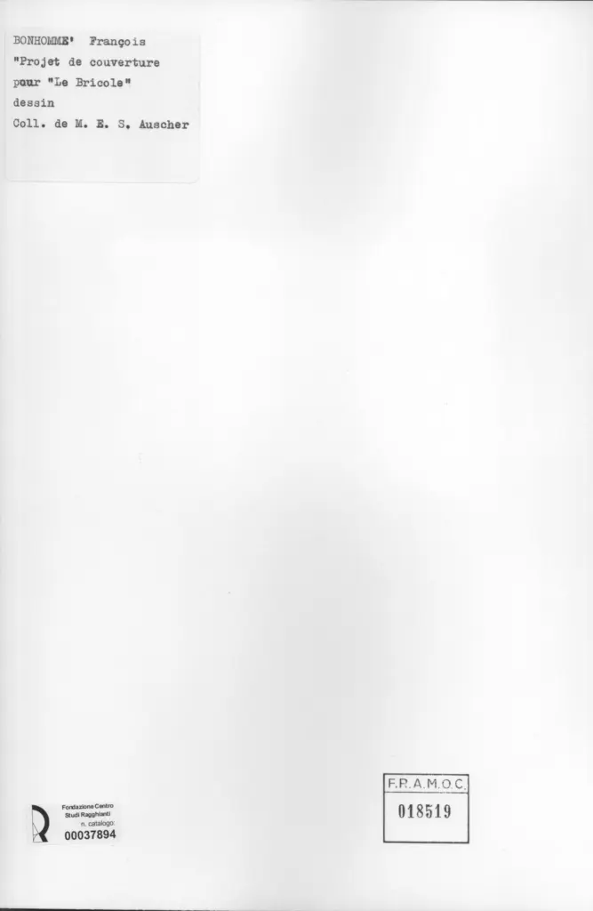 Anonimo, Anonimo , retro