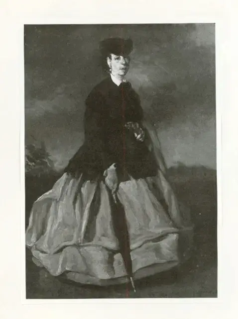 Bonvin, François , Femme au Parapluie