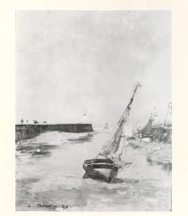 Anonimo, Anonimo , Boudin, Eug&egrave;ne - sec. XIX - , fronte