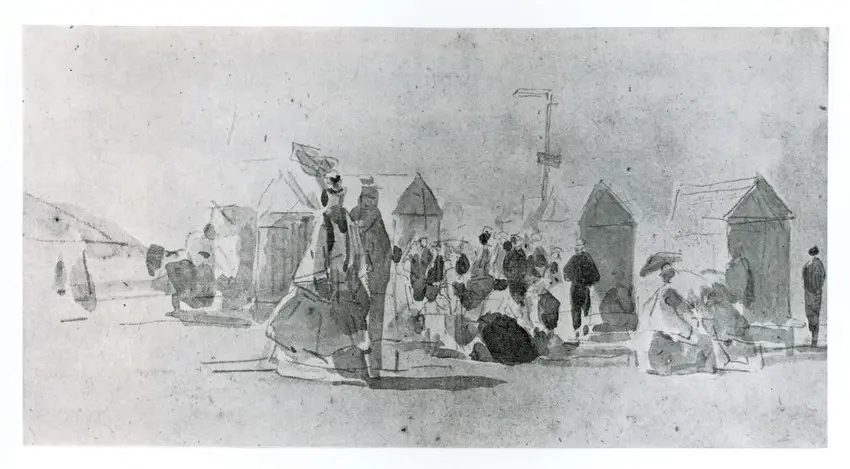 Anonimo, Anonimo , Boudin, Eug&egrave;ne - sec. XIX - , fronte