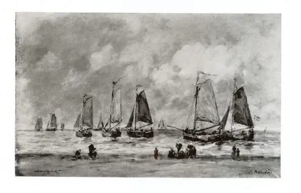 Anonimo , Boudin, Eug&egrave;ne , fronte