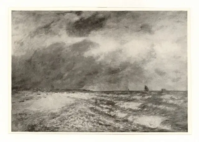 Anonimo , Boudin, Eug&egrave;ne - sec. XIX , fronte