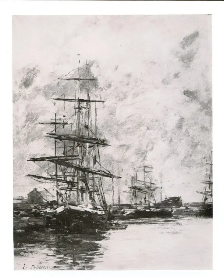 Anonimo , Boudin, Eugène , fronte