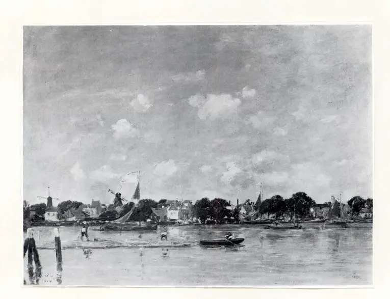Boudin, Eug&egrave;ne , Vue de Dordrecht