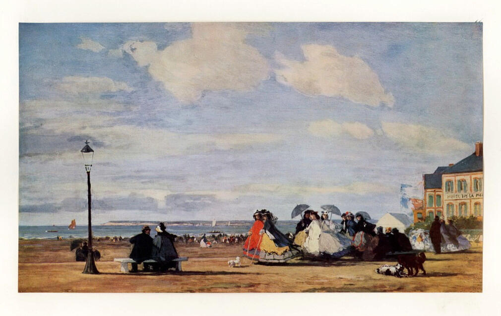 Anonimo , Boudin, Eugène , fronte