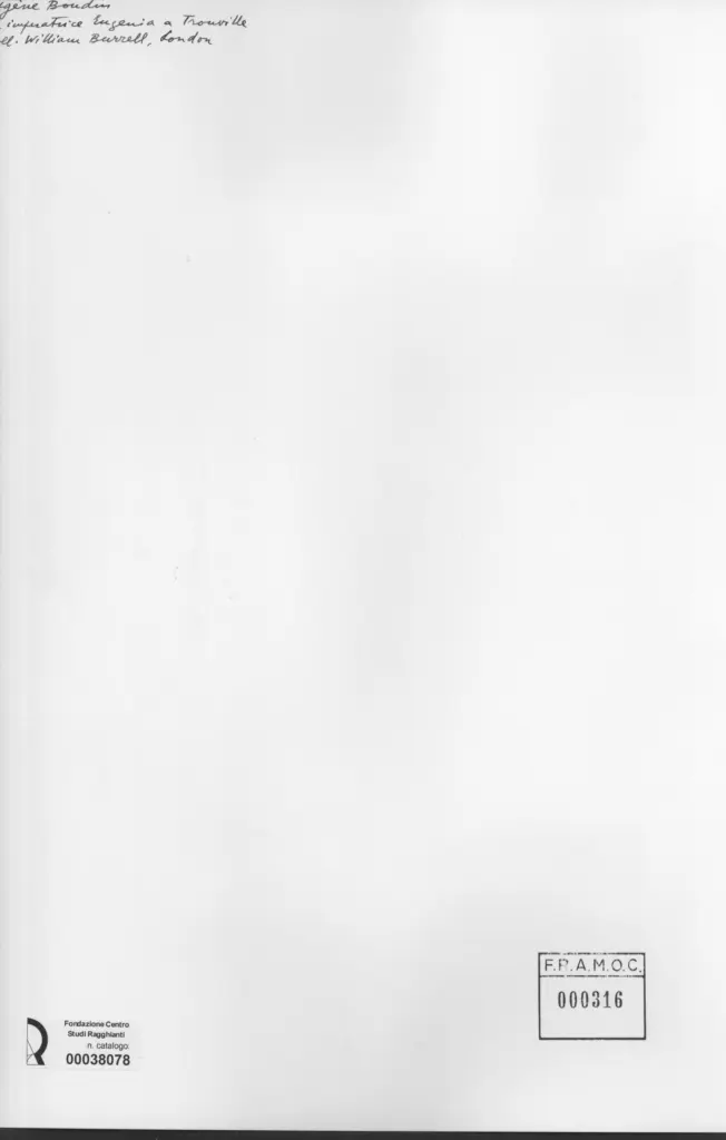 Anonimo , Boudin, Eug&egrave;ne , retro