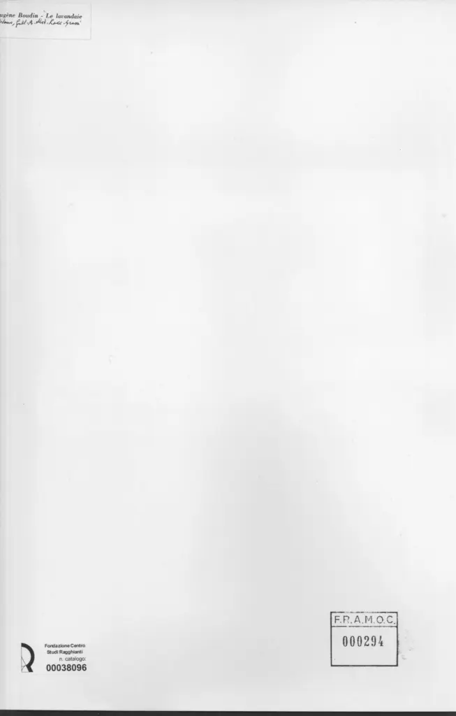 Anonimo , Boudin, Eug&egrave;ne - sec. XIX - Le lavandaie , retro