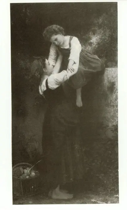 Anonimo , Bouguereau, Adolphe William - sec. XIX - Petites Maradeuses , fronte