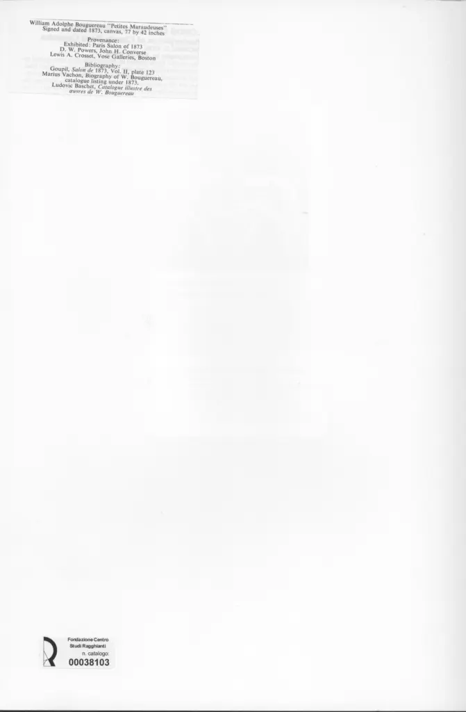 Anonimo , Bouguereau, Adolphe William - sec. XIX - Petites Maradeuses , retro