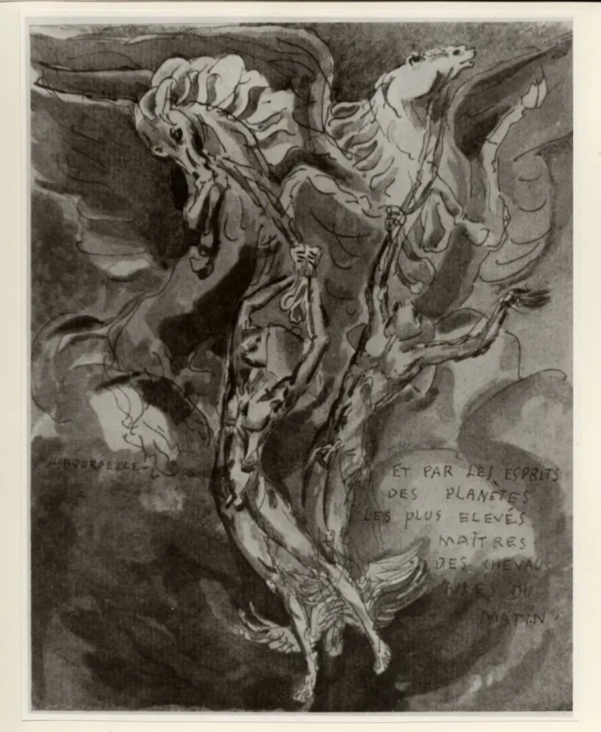 Bourdelle, Emile Antoine , La Reine se Saba