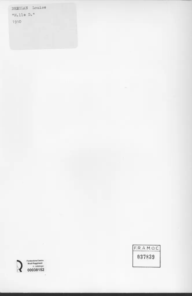 Anonimo, Anonimo , retro