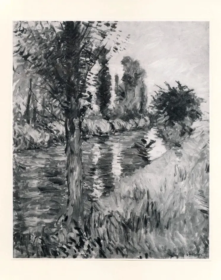 Anonimo , Caillebotte, Gustave , fronte