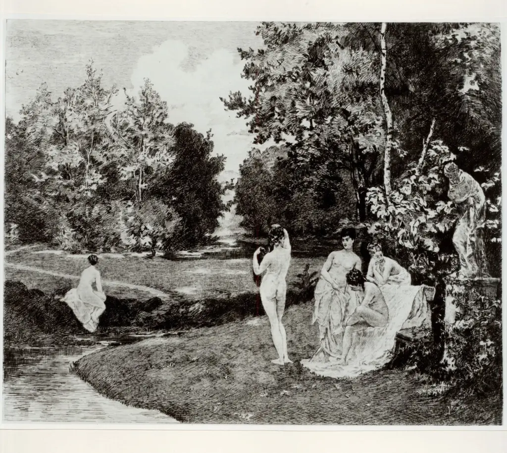 Durant, Charles-Emile-Auguste , Fin d'&eacute;t&eacute;